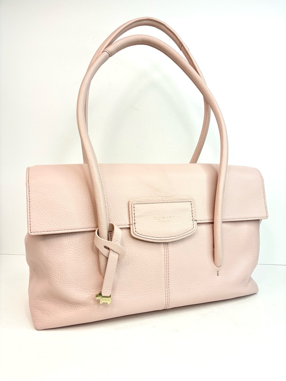 RADLEY LONDON Burnham Beeches Light Blush Pink Leather Shoulder Bag